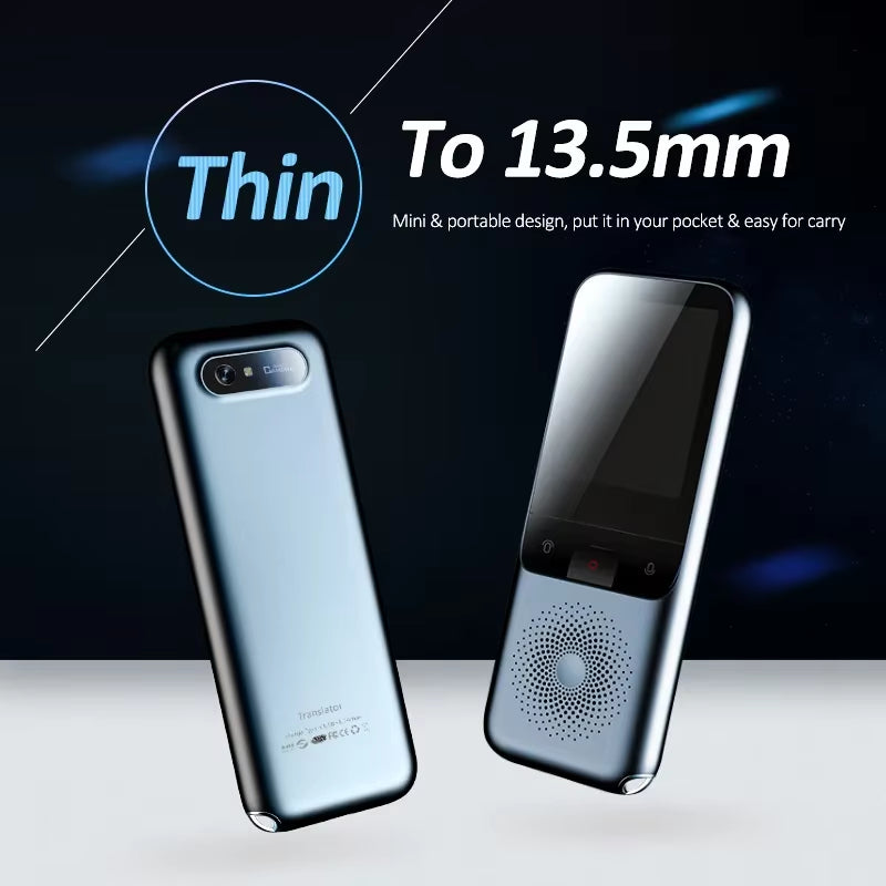 2025 New T11 Portable Audio Translator 138 Language Smart Translator Offline in Real Time Smart Voice AI Voice Photo Translator